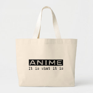 Anime är det jumbo tygkasse