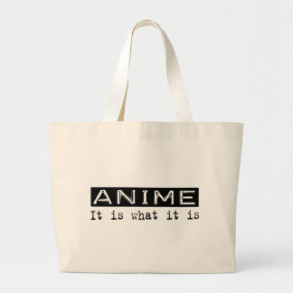 Anime är det jumbo tygkasse