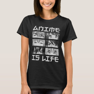 Anime är Life Boy Girl Manga Älskare Gifts Anime M T Shirt