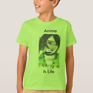 Anime är liv tee shirt