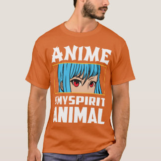 Anime är min andliga djur Rolig Anime kostym Appa T Shirt