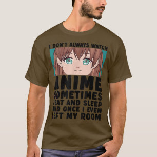 Anime Art för Tonåring Girls Japanska Anime Merch T Shirt