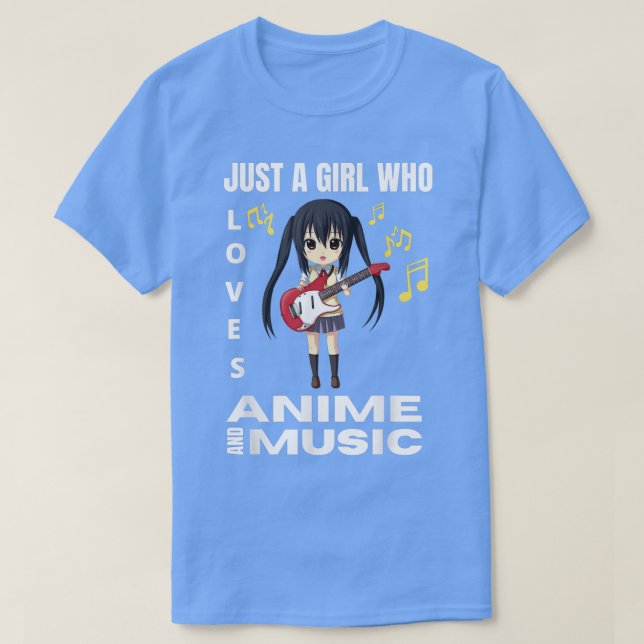 Anime Art for Women Tonåring Girls Anime Merch Mus T Shirt (Design framsida)