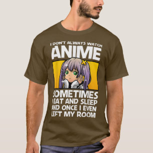 Anime Art for Women Tonåring Girls Manar Anime Mer T Shirt