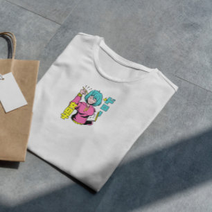 Anime Artist Girl T Shirt