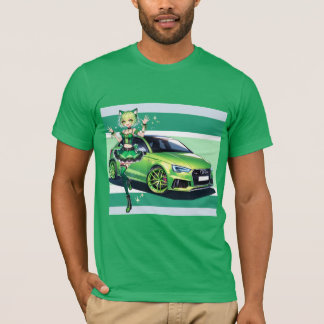 Anime Audi RS3 T Shirt