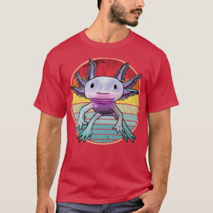 Anime Axolotl Waifu Som Älskar Anime Ramen Och Ski T Shirt
