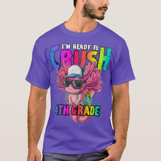 Anime Axolotl Waifu som Kärlek Anime Ramen och Ske T Shirt