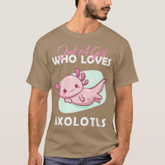 Anime Axolotl Waifu som Kärlek Anime Ramen och Ske T Shirt
