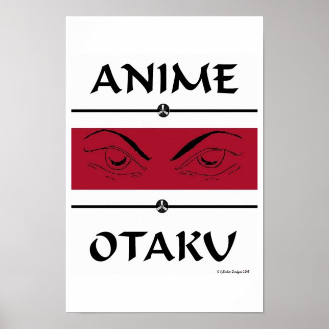 Anime Bad Ögon Poster (Framsidan)