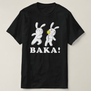 Anime Baka Rabbit Slap Japanska T Shirt