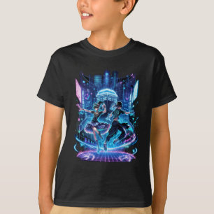 Anime Ballroom Dancer Dancing Japansk Otaku Cyber T Shirt