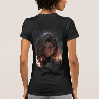 Anime Battle Angel Alitas teckningar. T Shirt