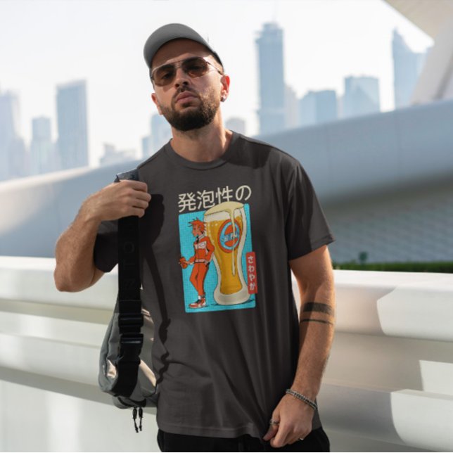 Anime Beer T Shirt (Skapare uppladdad)