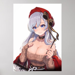 Anime Beret Snygging Poster
