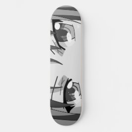 Anime Big Öga Skateboard Deck