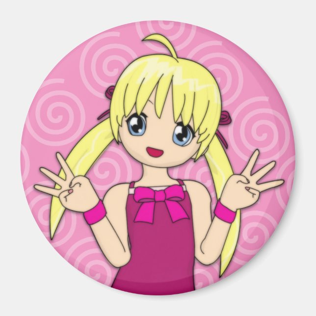 Anime Birthday Magnet (Framsidan)