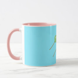 Anime Blue Pastel Dango Mugg