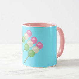 Anime Blue Pastel Dango Mugg