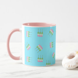 Anime Blue Pastel Dango Mugg