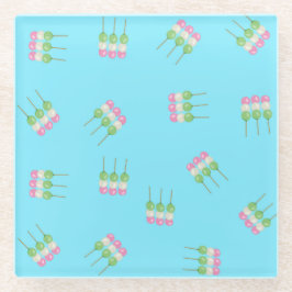 Anime Blue Pastel Dango Underlägg