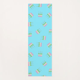 Anime Blue Pastel Dango Yoga Mat