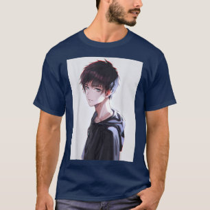 Anime Boy Kawaii Aesthetic Japansk Otaku4445 T Shirt