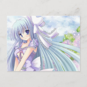 Anime Bride-vykort Vykort