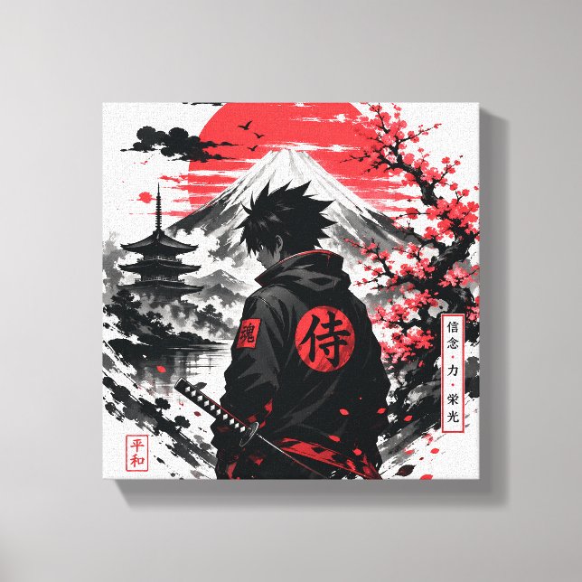 Anime  canvastryck (Framsida)