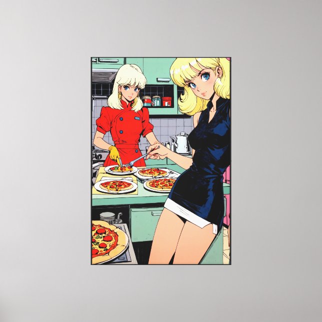 Anime  canvastryck (Framsida)