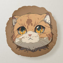 Anime Cat Ansikte