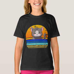 Anime Cat   Gått för flickans födelsedag T Shirt