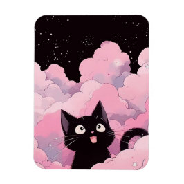Anime Cat Magnet