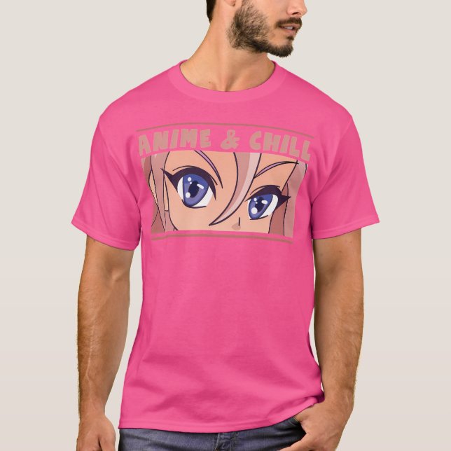 Anime Chill T Shirt (Framsida)