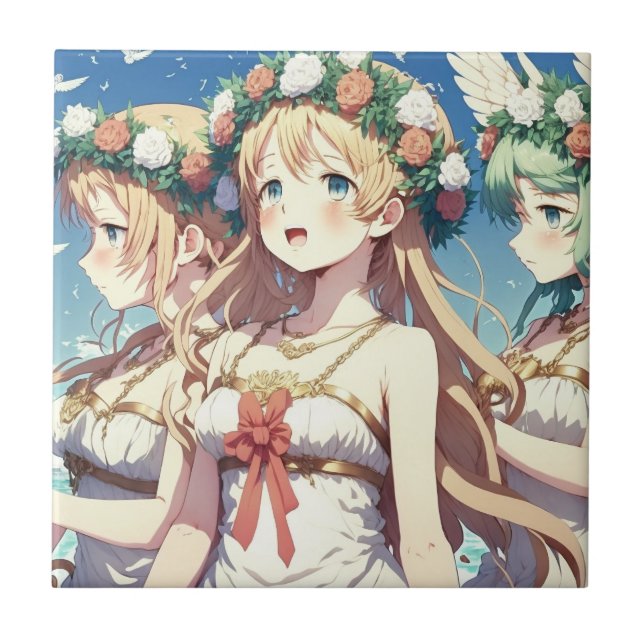 Anime Chor Kakelplatta (Framsidan)