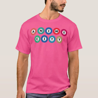 Anime Citykyoto vän T Shirt