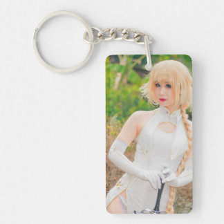 Anime Cosplay Photo Nyckelring