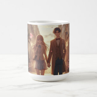 Anime Couple Valentine's Day Mug Kaffemugg