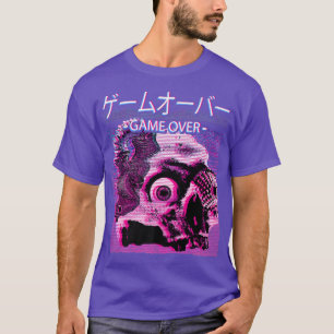 Anime Crazy Harajuku Otaku Skeleton Alt  T Shirt