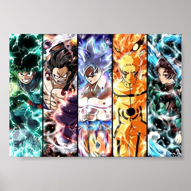 Anime Crossover Poster (Framsidan)