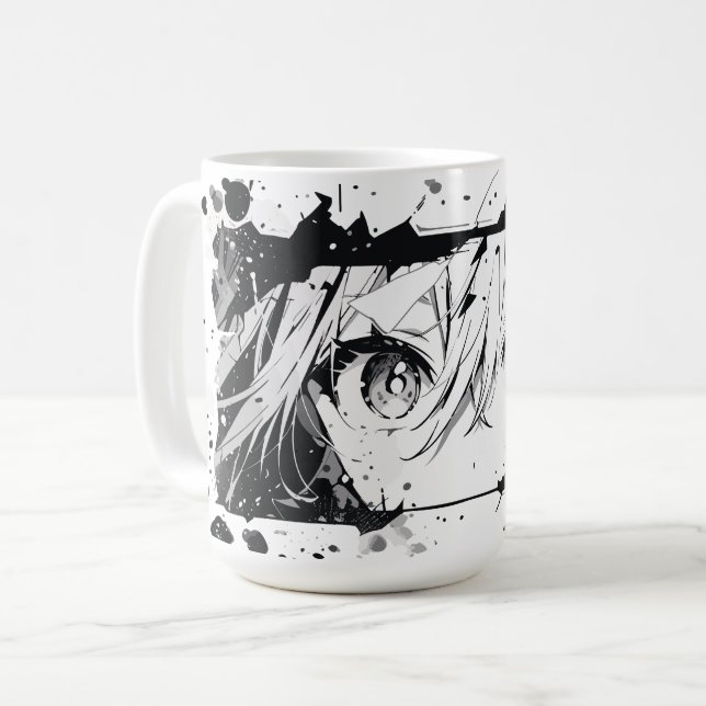 Anime Cup Manga Kaffemugg (Framsida vänster)