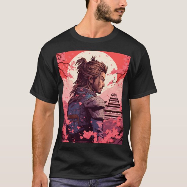 Anime Cute Japansk Kawaii Tecknad Otaku T Shirt (Framsida)