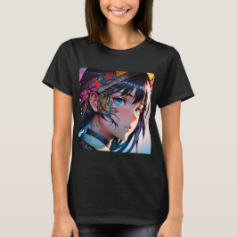 Anime Cute Japansk Kawaii Tecknad Otaku T Shirt