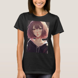 Anime Cute Japansk Kawaii Tecknad Otaku T Shirt