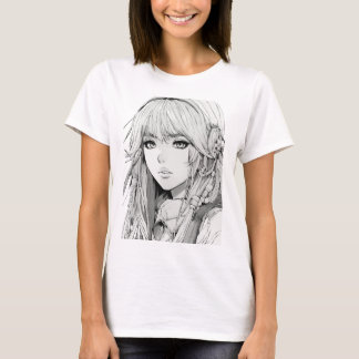 Anime Cute Japansk Kawaii Tecknad Otaku T Shirt
