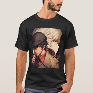 Anime detektiv Sleuth Crime T Shirt