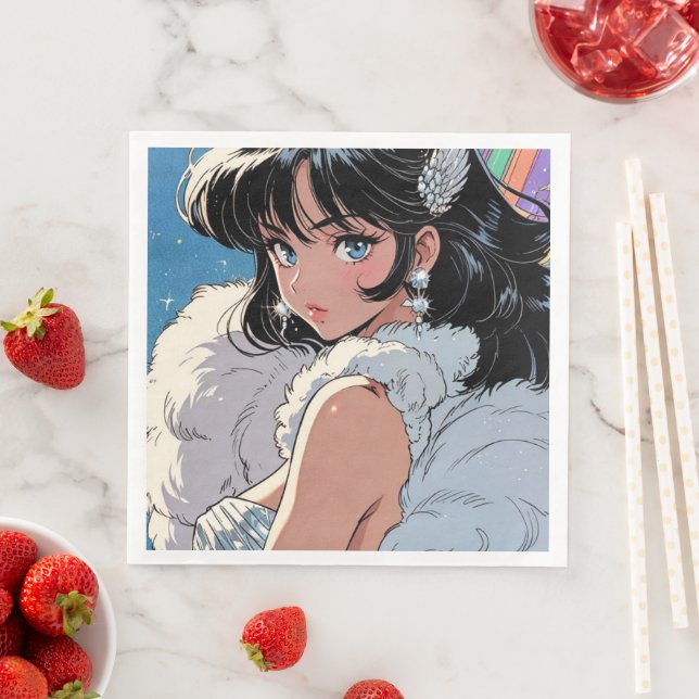 Anime diva pappersservett (Insitu)