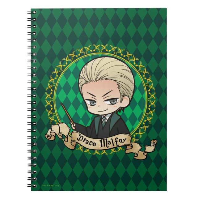 Anime Draco Malfoy Anteckningsbok (Framsidan)