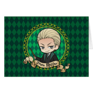 Anime Draco Malfoy Hälsningskort