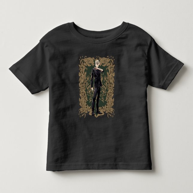 Anime Draco Malfoy Ornate Ram T Shirt (Framsida)